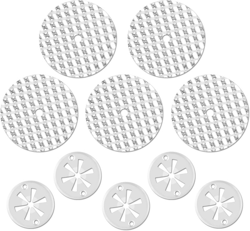 Figpade 5 Set Car Heat Shield Repair Kit with Washers,Exhaust Heat Shield Clips for Underbody,Professional Car Accessories Car Clips Replacement OEM Number 6715468,N90335004,N9033500 - Image 1